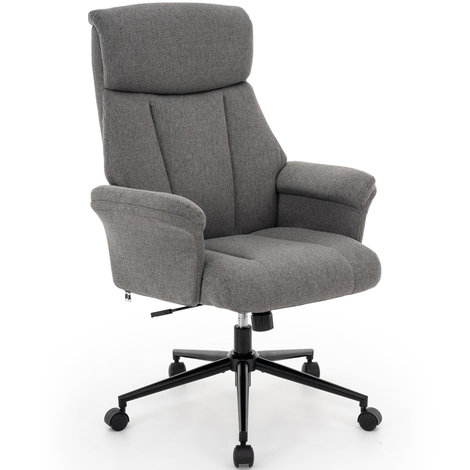 Fresh Look at Amazon Com 422 Linen Fabric Home Office Chair Height Adjustable
