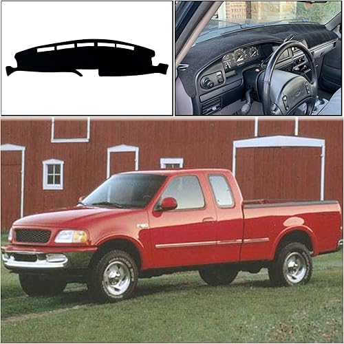 Miniatura 6 de Protector de tapete para salpicadero interior compatible con Ford F150 F250 F350 Truck 1992 1993 1994 1995 1996 1997