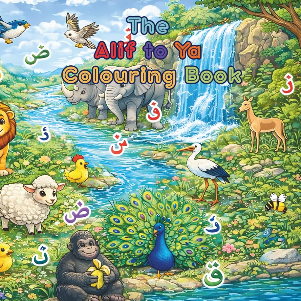 The Alif to Ya Colouring Book
