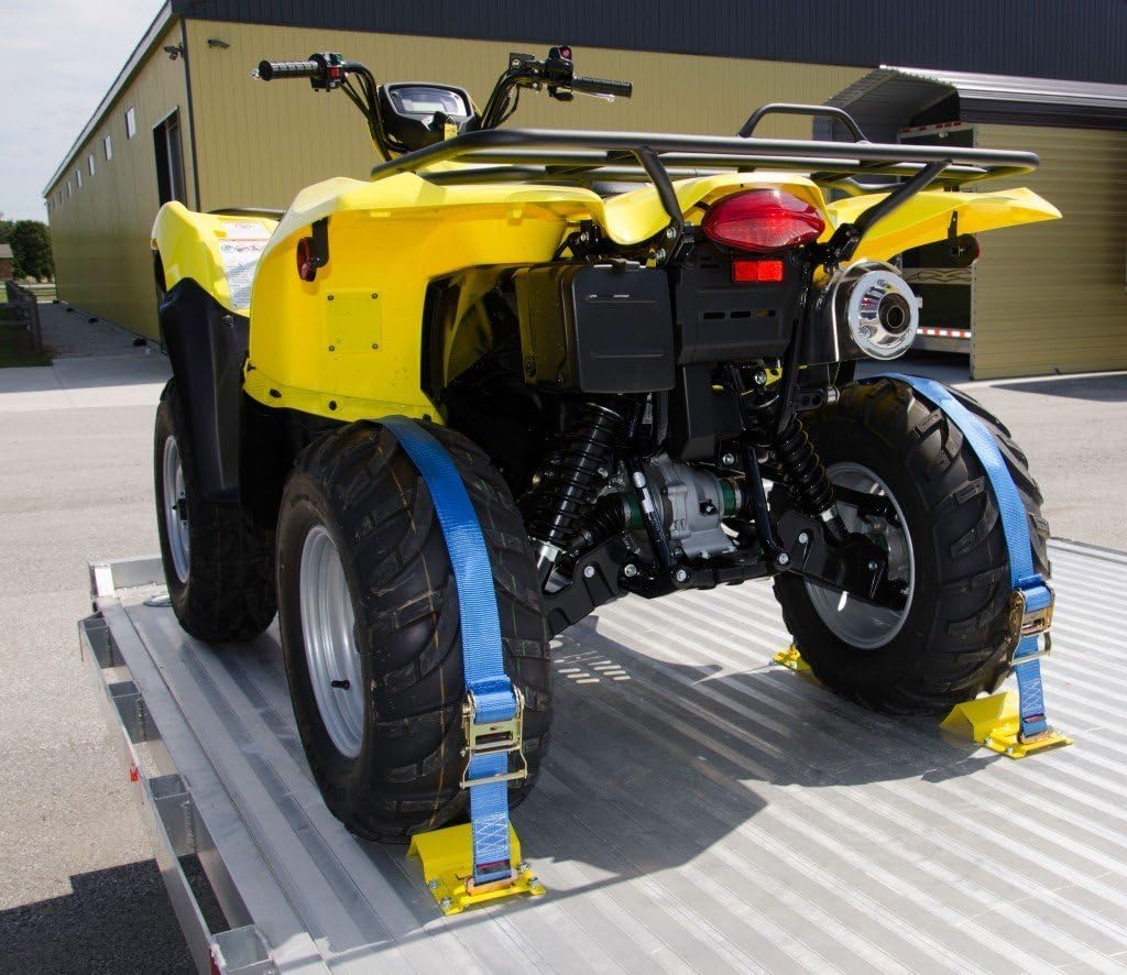 Commercial ATV/Mower Strap Tie-Down Kit : Automotive