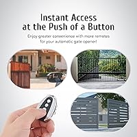Vista 3 de CO-Z Remote Control for Automatic Gate Openers, Electric Smart Gate Opener with 100 Foot Range and Auto Close for Sliding Gates, Driveway Gate
