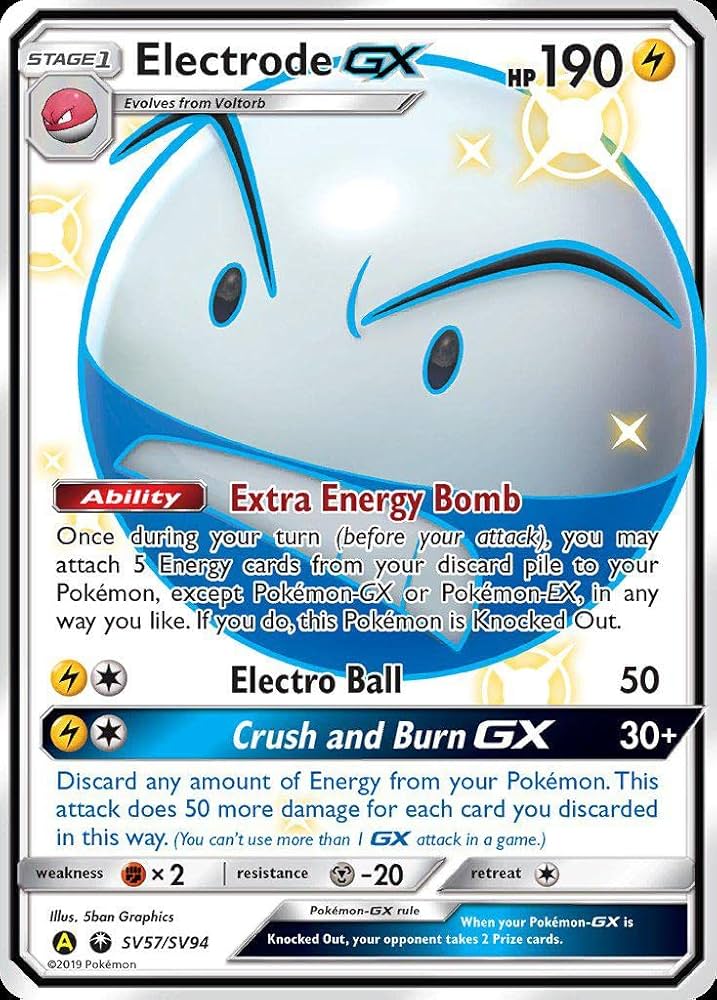 Electrode GX - SV57/SV94 - Full Art Ultra Rare - Hidden