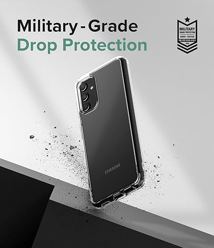 Miniatura 5 de Ringke Fusion - Funda compatible con Samsung Galaxy A13 5G, transparente, delgada, parte trasera dura, a prueba de golpes, de poliuretano