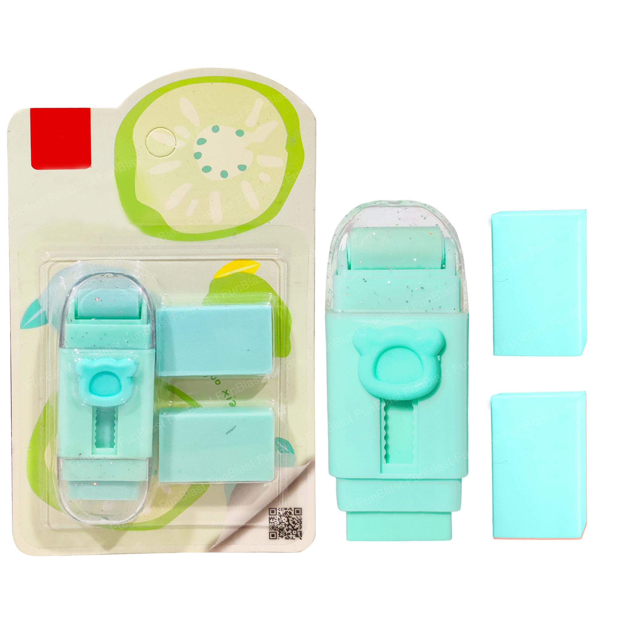 FunBlast Eraser for Kids – Pack of 1 Cute Roller Erasers Set for Kids, Eraser for Kids Stationary Set for Kids, Rubber Eraser for Kids, Stationary Kit for Kids (Sea Green) (B0D8JJ34PY) Amazon Price History, Amazon Price Tracker