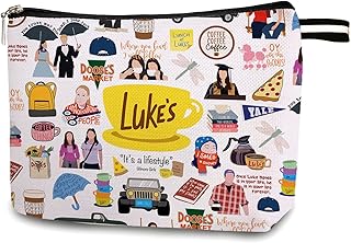 Gilmore Girl TV Show Gift Luke's Makeup Bag, Luke's Inspired Cosmetic Bag Luke's Fans Gift Makeup Zipper Pouch Bag, Luke's Fan Gift for Women Female Best Friends Sister BFF 13CB041