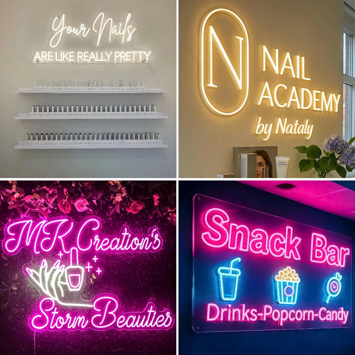Letrero de neón hecho a mano con luces de neón personalizables para el día de San Valentín, boda, letreros de luz de neón rosa intenso para decoración de habitación, compromiso, fiesta, esposa, tamaño