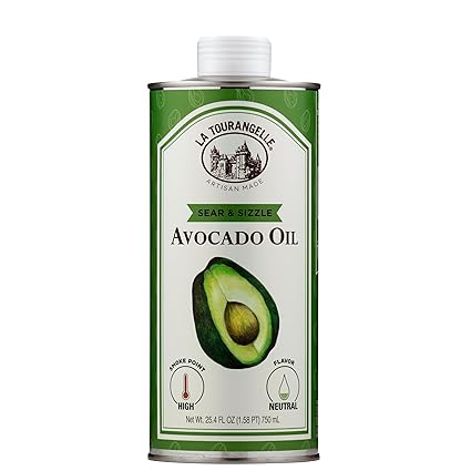 La Tourangelle, Sear & Sizzle Avocado Oil, Handcrafted from Premium