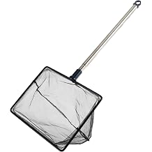 Fish Tank Net, Fine Mesh Aquarium Fish Net, Long Handle Fish Net