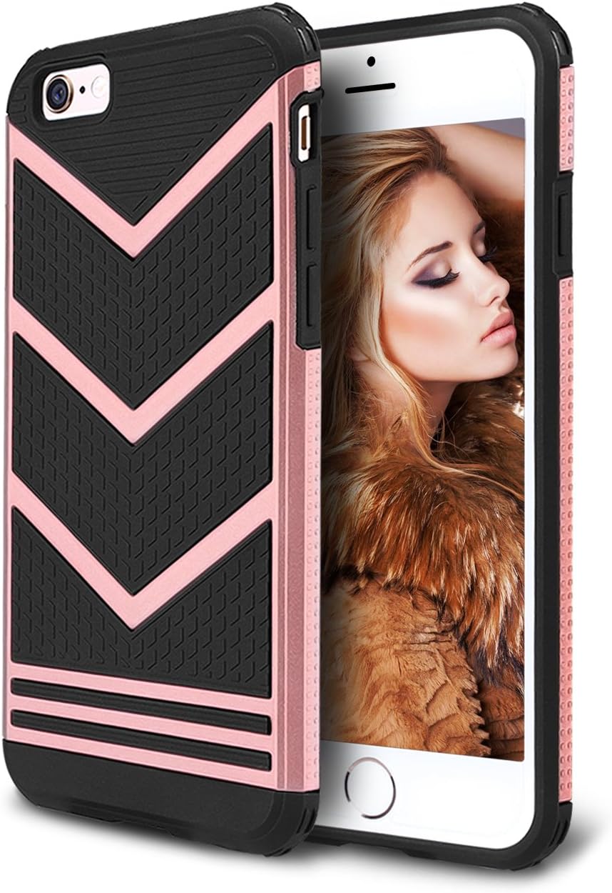 Vofolen Case for iPhone 7 Plus Case Wallet Card Holder Sliding Cover ID Slot Hidden Pocket Dual Layer Protective Hard Shell Soft TPU Rugged Bumper Armor Tough casing for iPhone 7 Plus 8 Plus