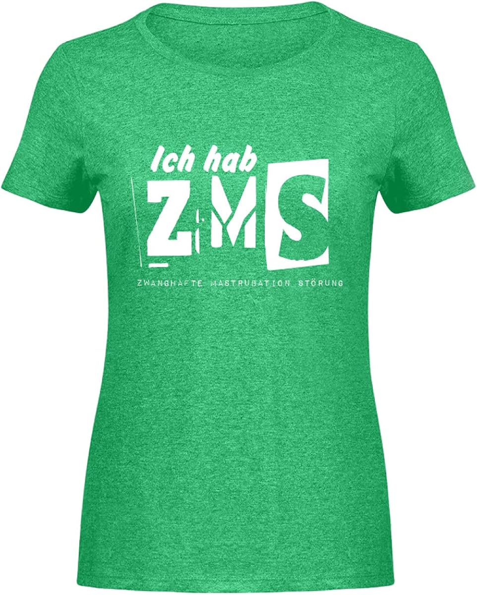 generisch Tengo ZMS. Camisa para Mujer de Mezcla Forzada de ...
