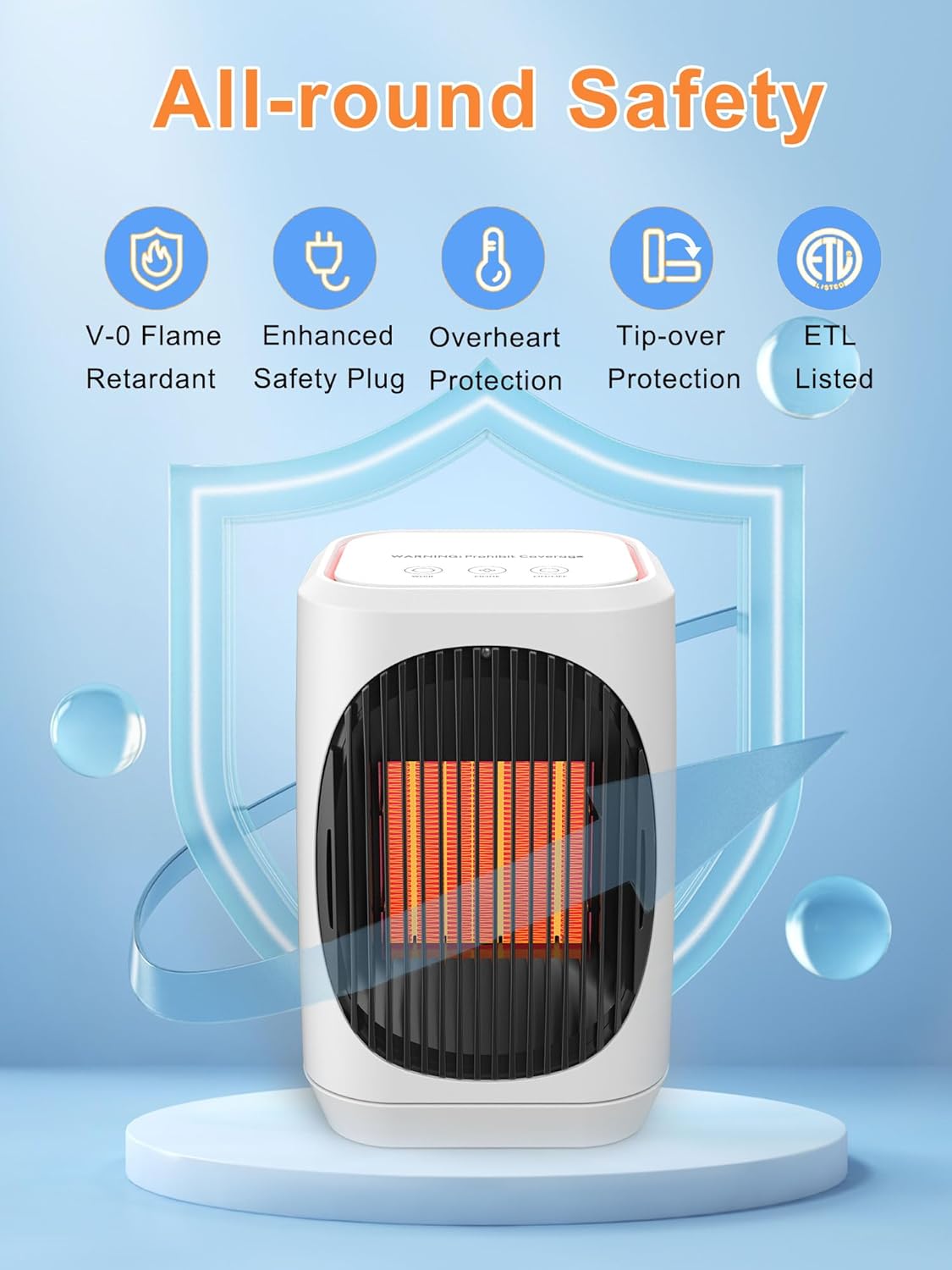 【告別手腳冰冷】iFTY 迷你電暖器 $16.99