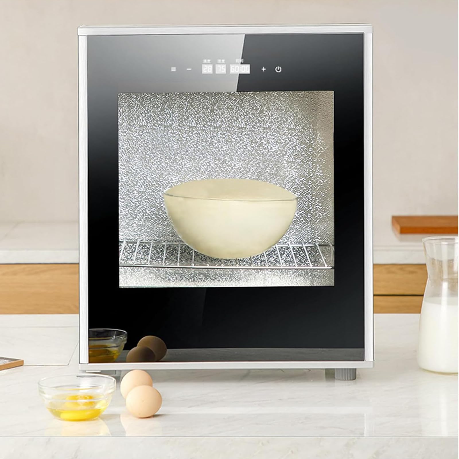 Scatola per Lievitazione del Pane 40 L 260W | Lievitatore Elettrico con Controllo umidità | per Lievito Madre, Pizza & Yogurt | Temperatura Regolabile 20-50℃ | Ideale per Casa