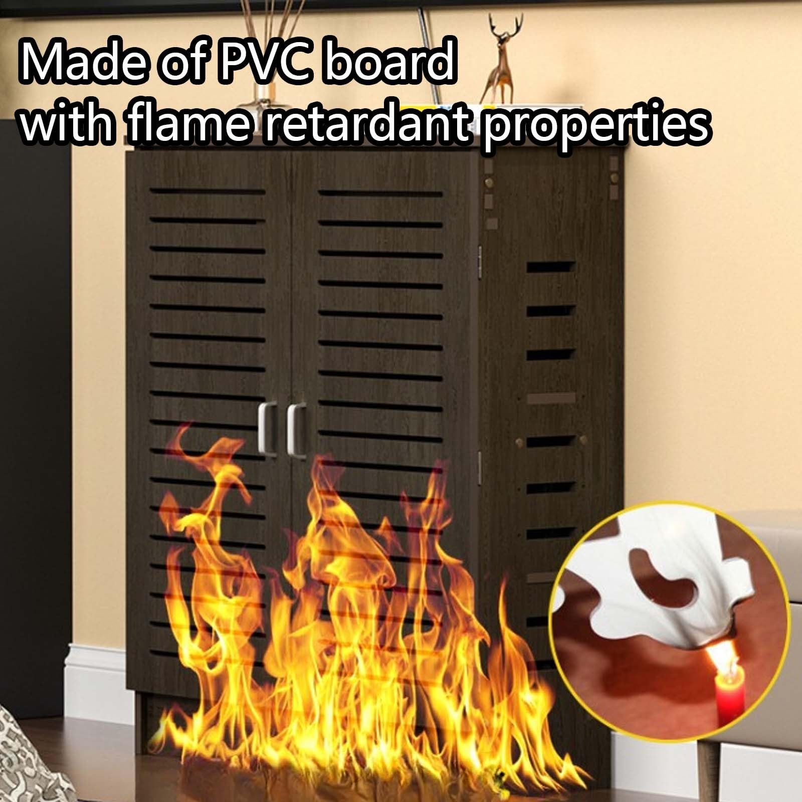 Armoire de rangement pour routeur, modem à poser au sol avec gestion des câbles de multiprise, idéale pour la chambre à coucher et le salon
