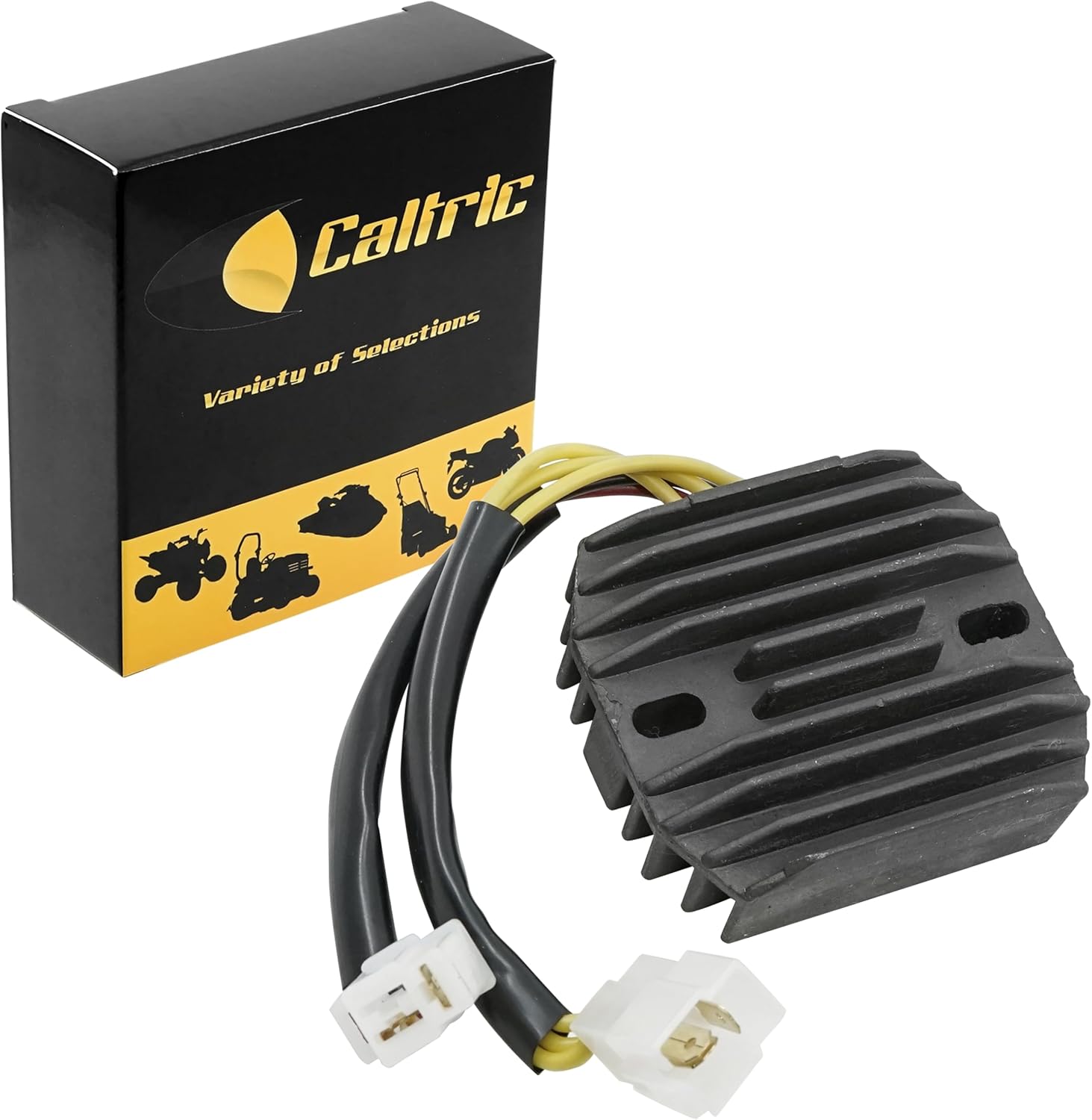 Caltric Regulator Rectifier Compatible with Suzuki Ls650 S40 Boulevard 2005 06 07 08 2009 Motorcycle