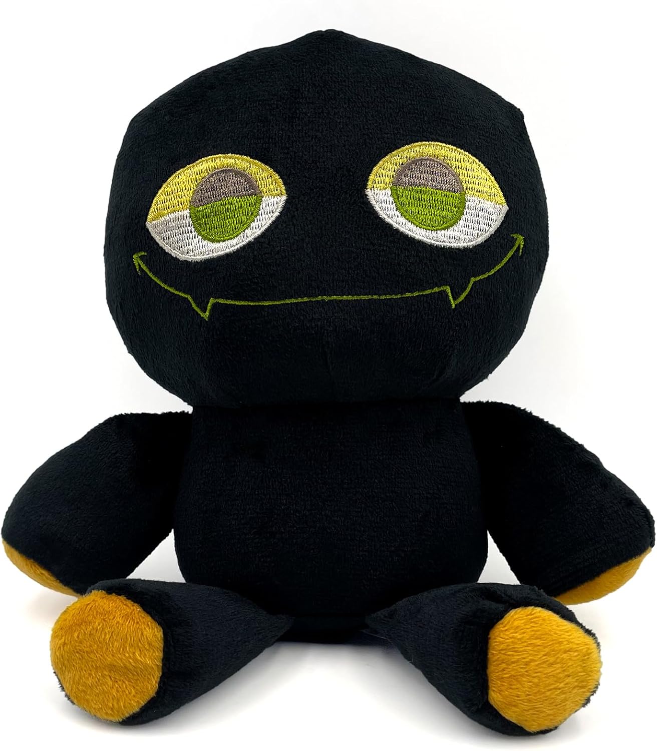 Slap bob Battle Plush (Black) Cute Halloween Plush Toy – Soft Stuffed Animal Plushie, Gift for Kids & Adults, Perfect for Birthday, Party,