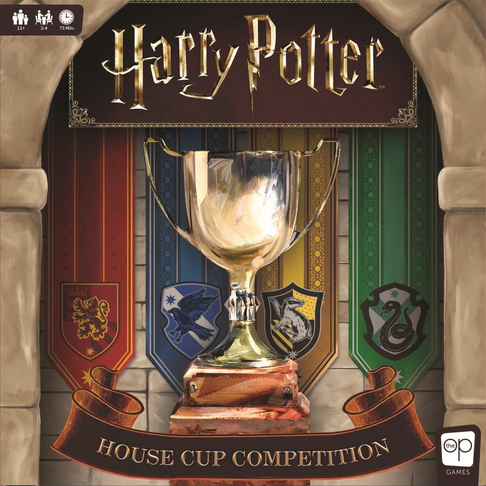 USAOPOLY Gioco da tavolo Harry Potter La Coppa delle Case, dai 12 anni in su.