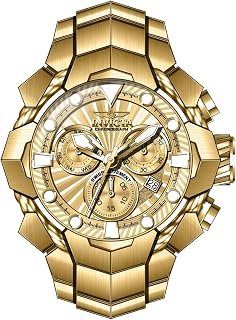 Men's Bolt 54mm Stainless Steel Quartz Watch, Gold (Model: 39567)