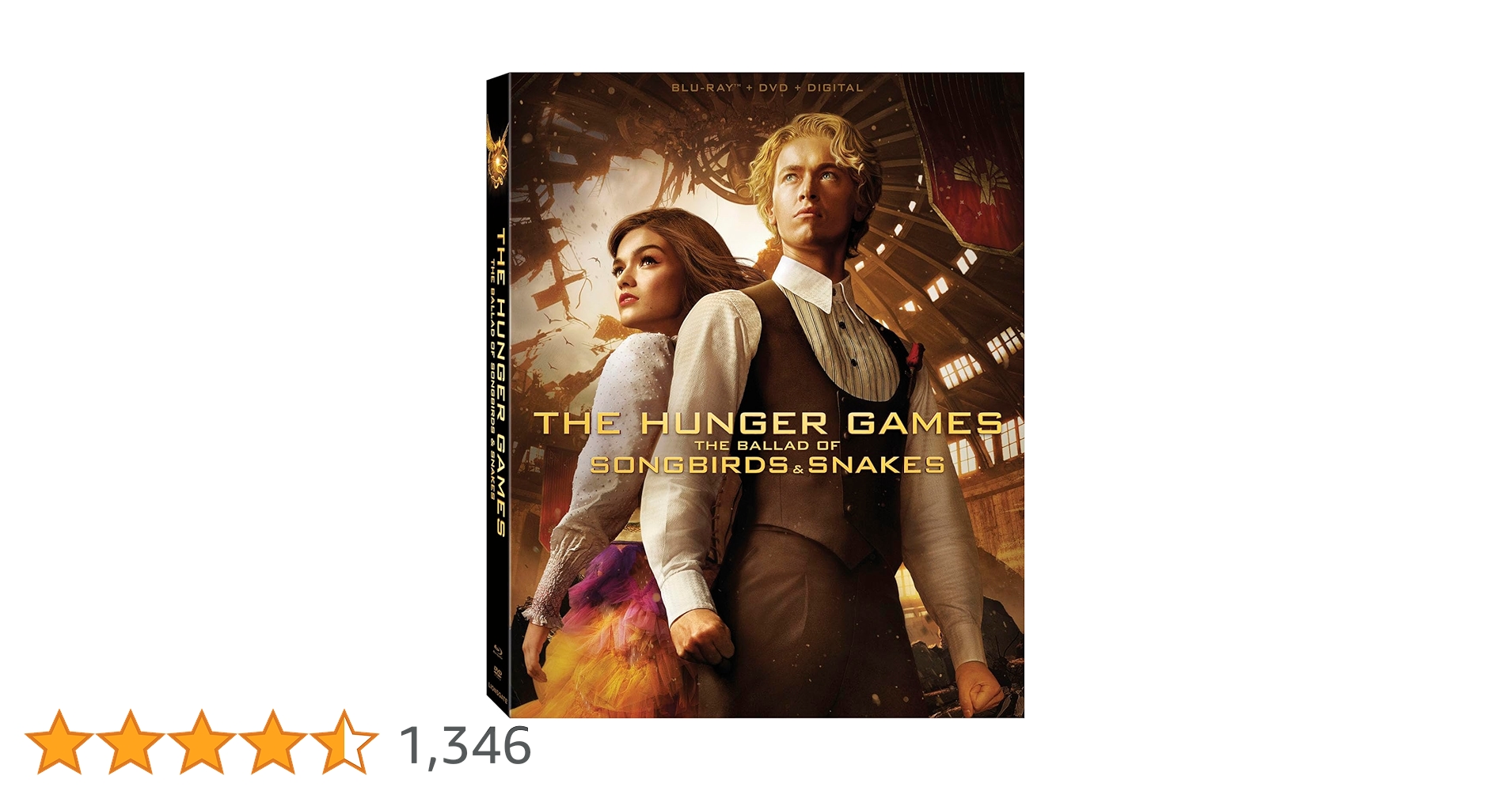 The Hunger Games: The Ballad Of Songbirds And Snakes - DVD