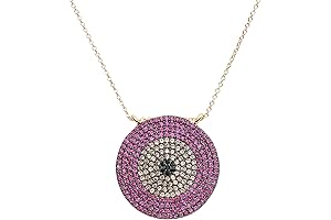 Bullseye Evil Eye Protection Necklace: A Fashion-Forward Talisman