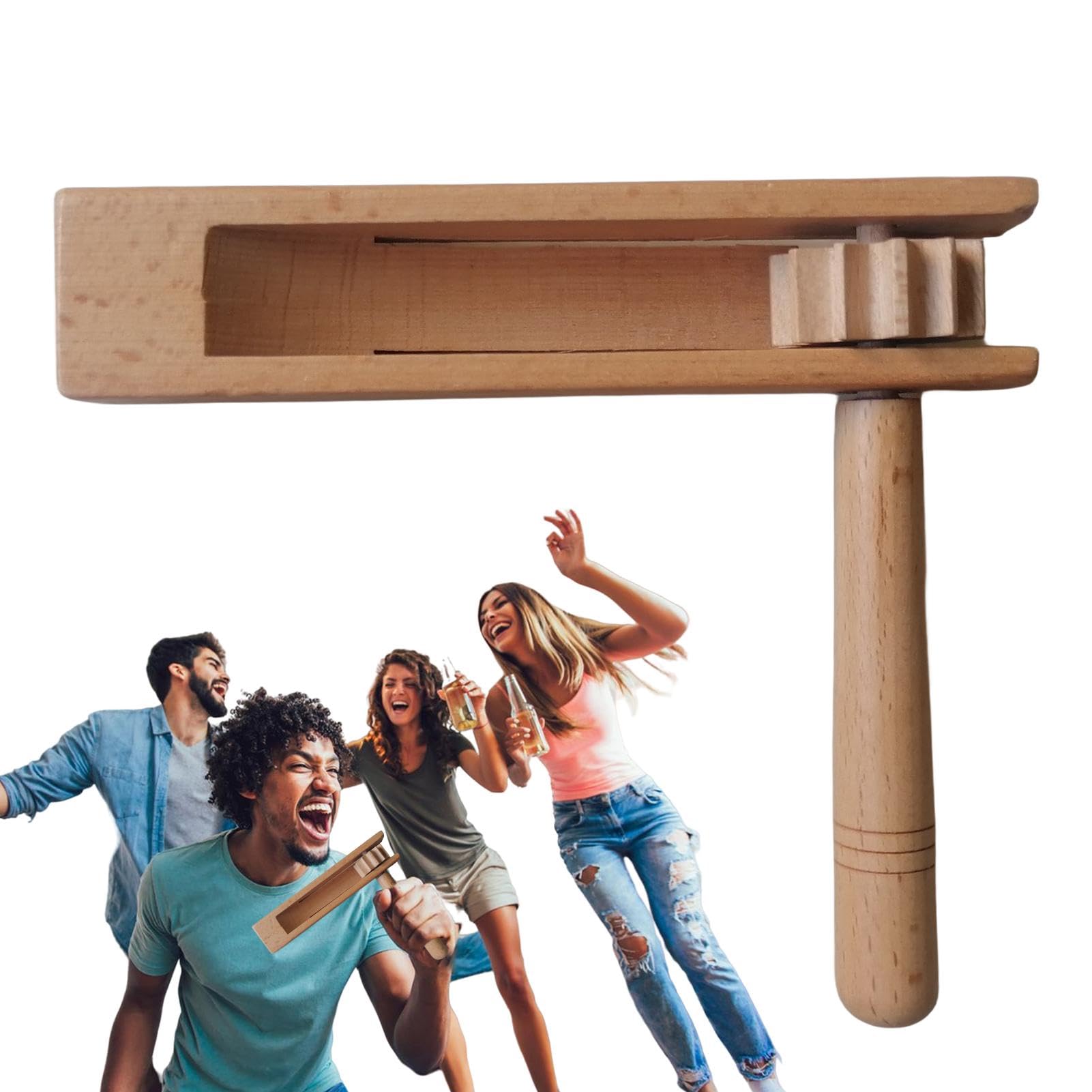 Celebration Noise Instrument Wooden Ratchet Noise Maker - Handheld ...
