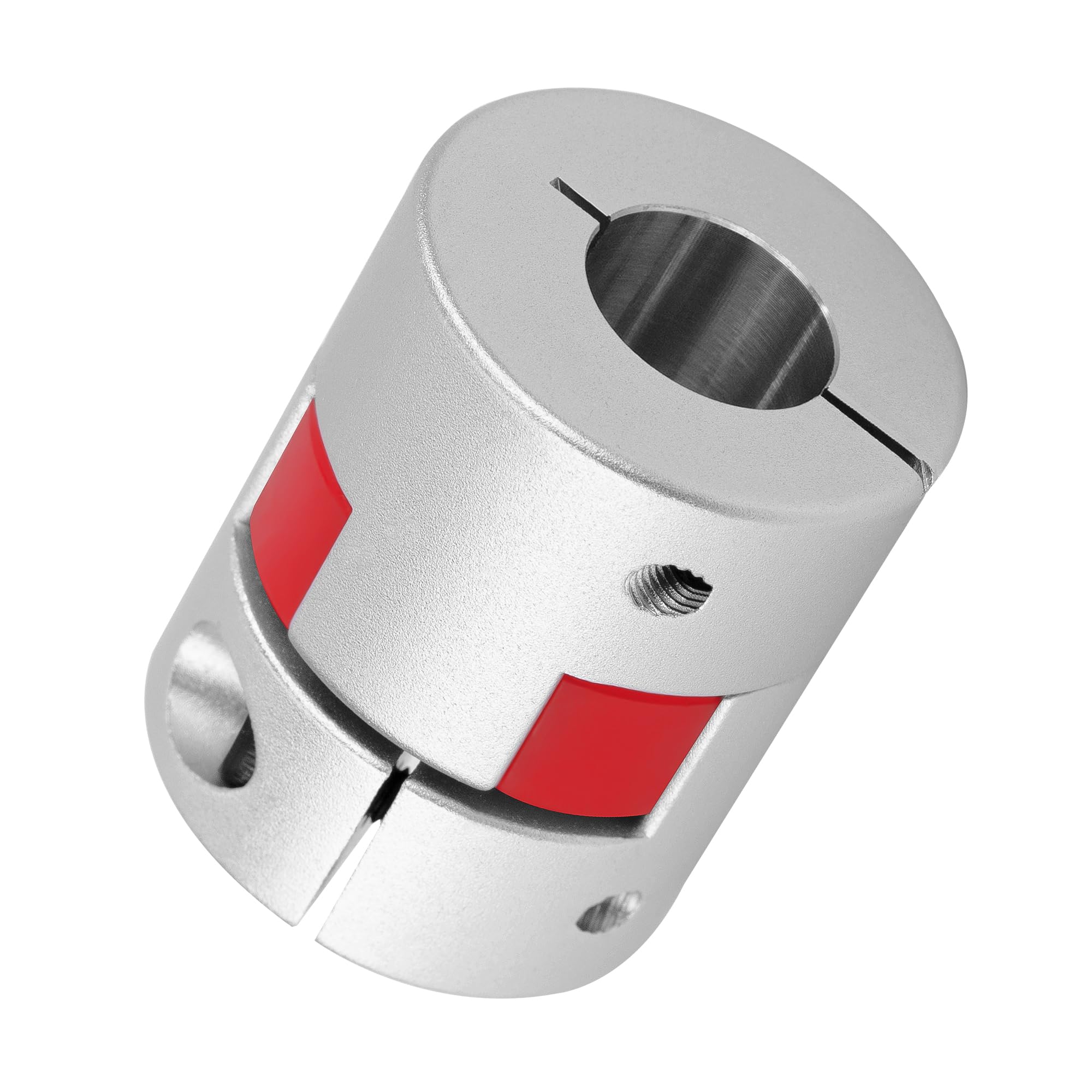 Acopladores Flexibles de Aluminio 10 mm a 10 mm, Conector Acoplamiento de Eje para impresora 3D CNC servomotor (D20 L25)