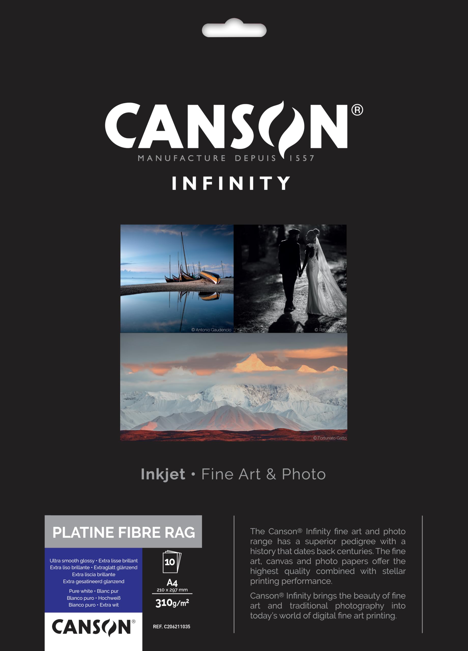 新品Canson キャンソン 写真用紙 インフィニティ エディション・エッチング Edition Etching Rag - Canson Infinity