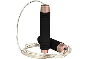 Weighted Handle Jump Rope, Tangle-Free Workouts
