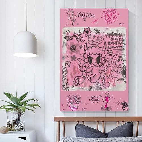 Miniatura 5 de Karol G 1 - Carcasas de álbum de música, pósteres de película, lienzo de cantante, arte de pared, impermeable, decoración de pared, kit de collage