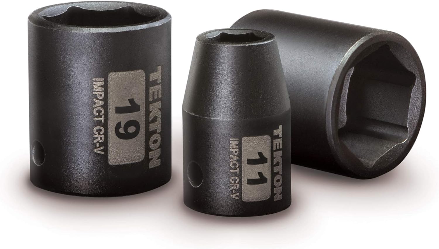 TEKTON 3/8 Inch Drive 6-Point Impact Socket Set, 13-Piece (7-19 mm) | 47915