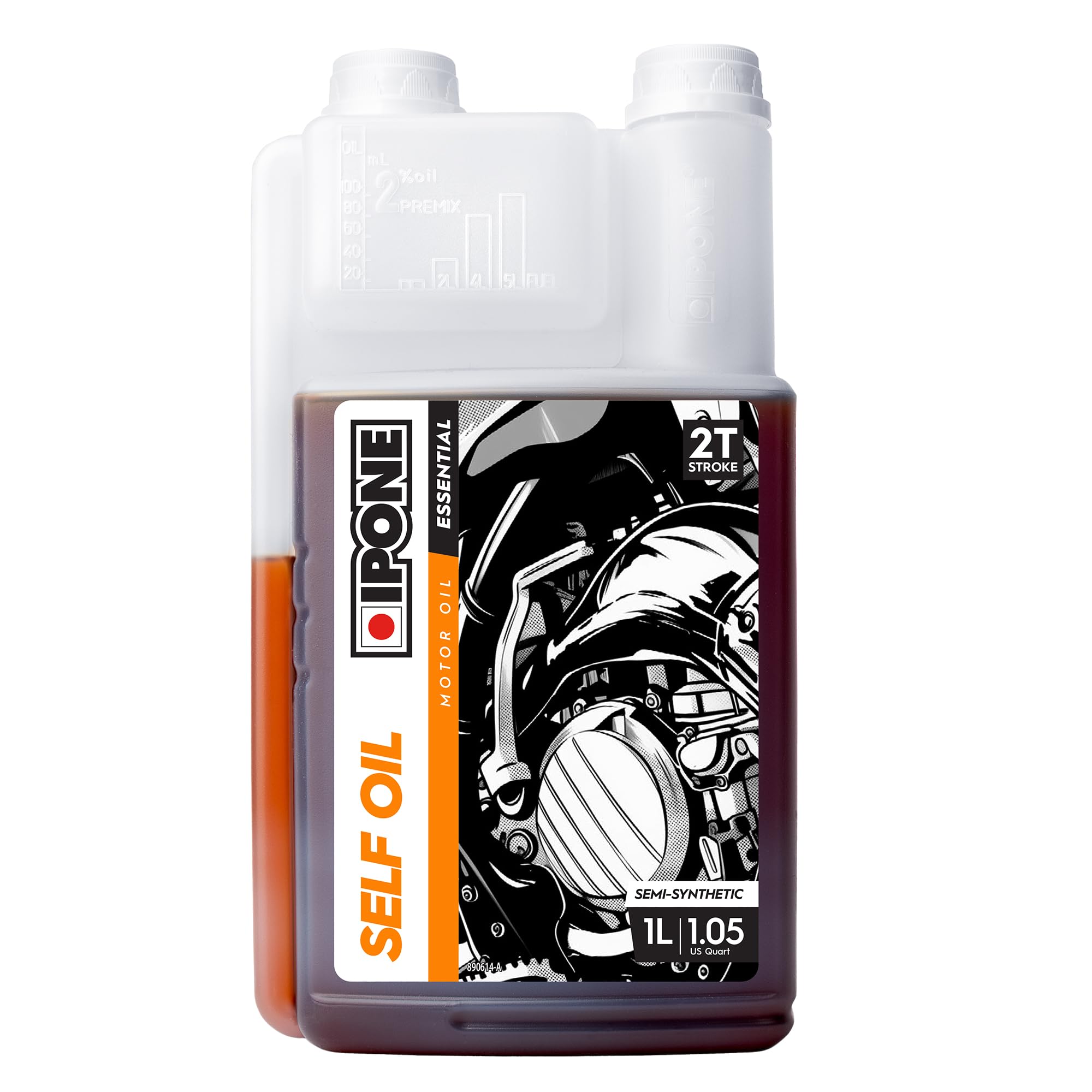 IPONE 800350 Motoröl 2 -Takt Synthetik