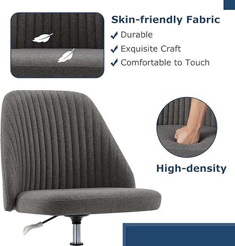 Miniatura 4 de Silla de oficina bonita silla de escritorio moderna silla de tocador sillas de escritorio para oficina en casa con ruedas silla de computadora de