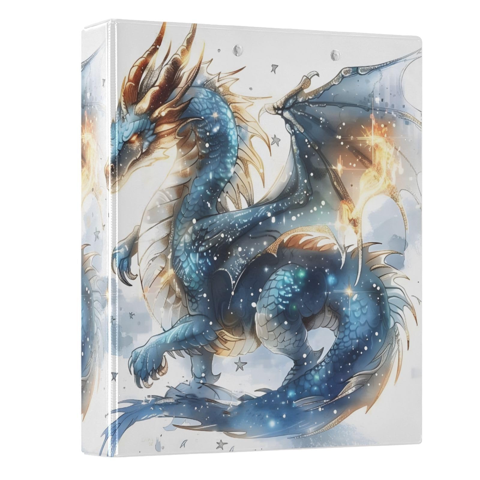 3 Ring Binder Dragon 1.5 inch Binders Three Ring Binders
