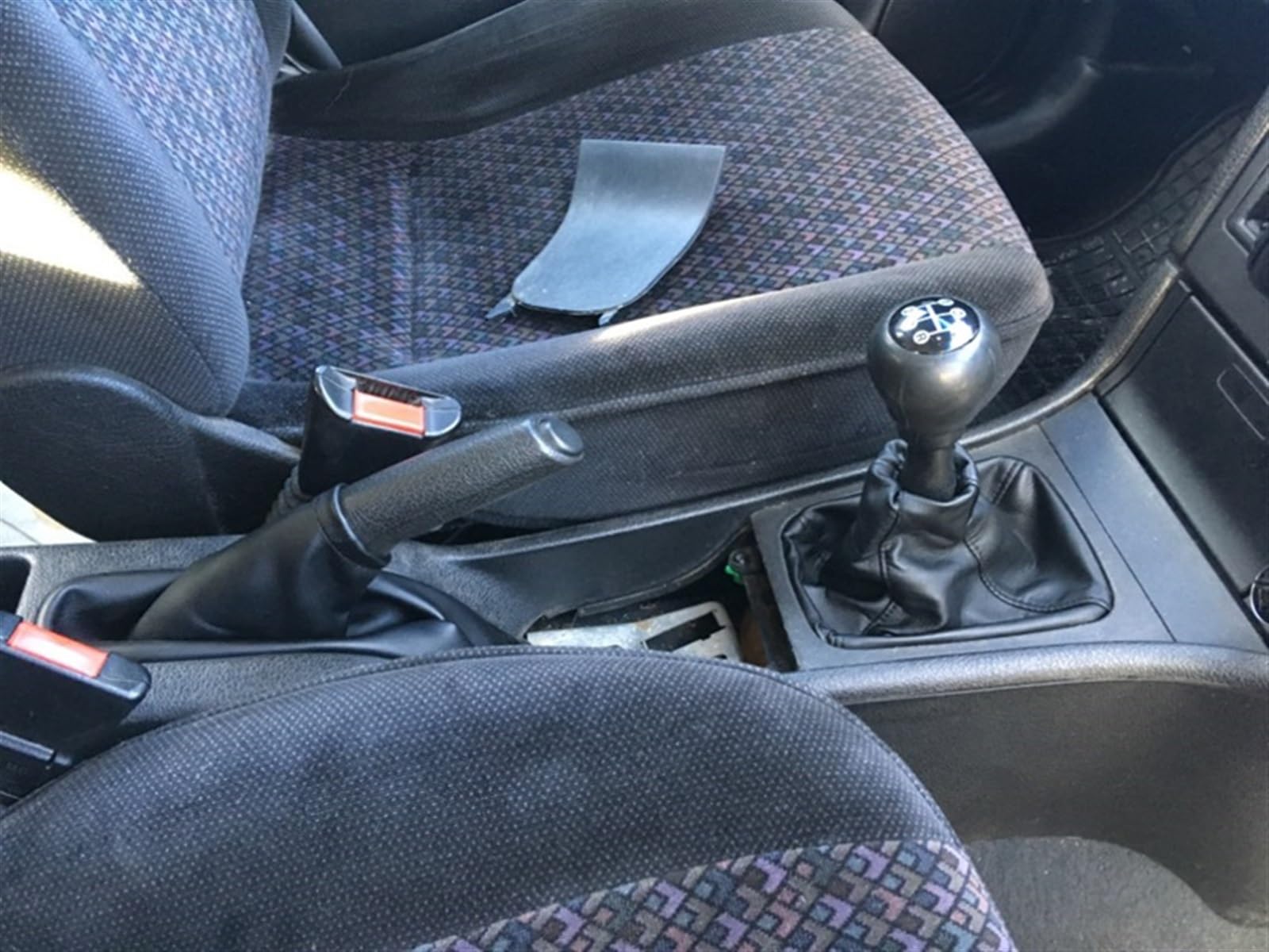 Schaltknauf Für Opel Astra G & Zafira A - Schwarz Leder Optik - 1998-2010