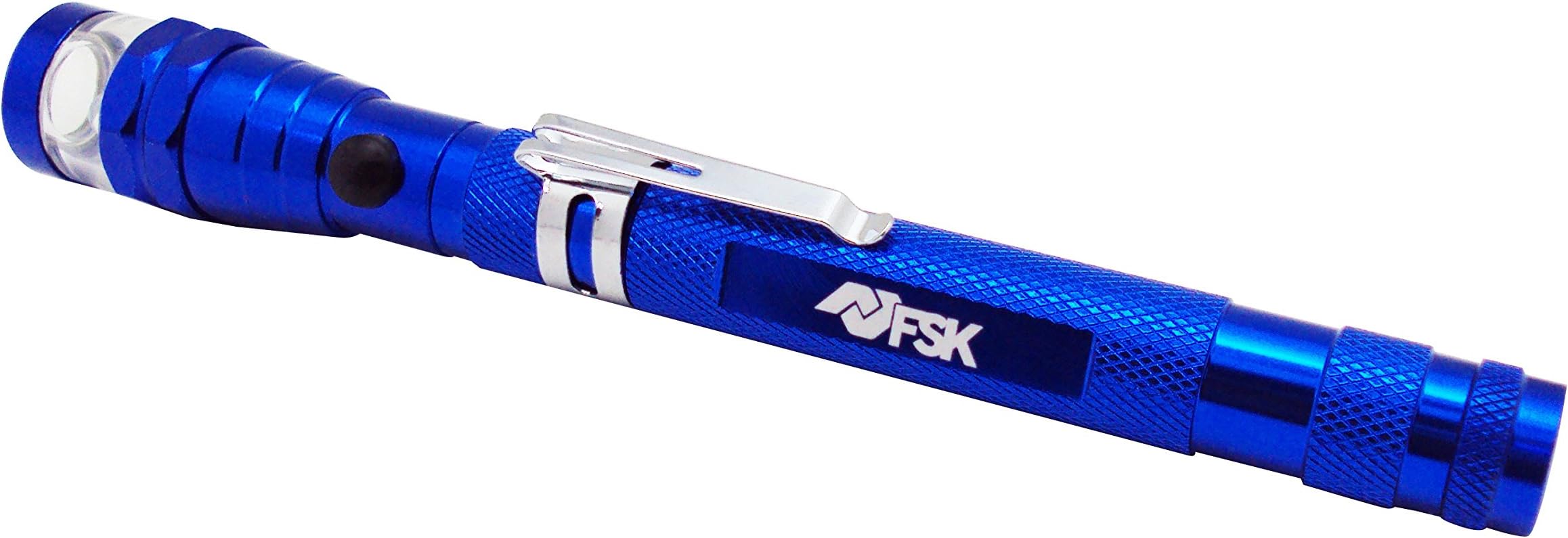 ferrestock fskndb004 Telescopic Magnetic Pick Up Tool – Lenght Flexible with Magnet and LED Torch, extensible (16.5 cm, 55 cm) [Energy Class A]