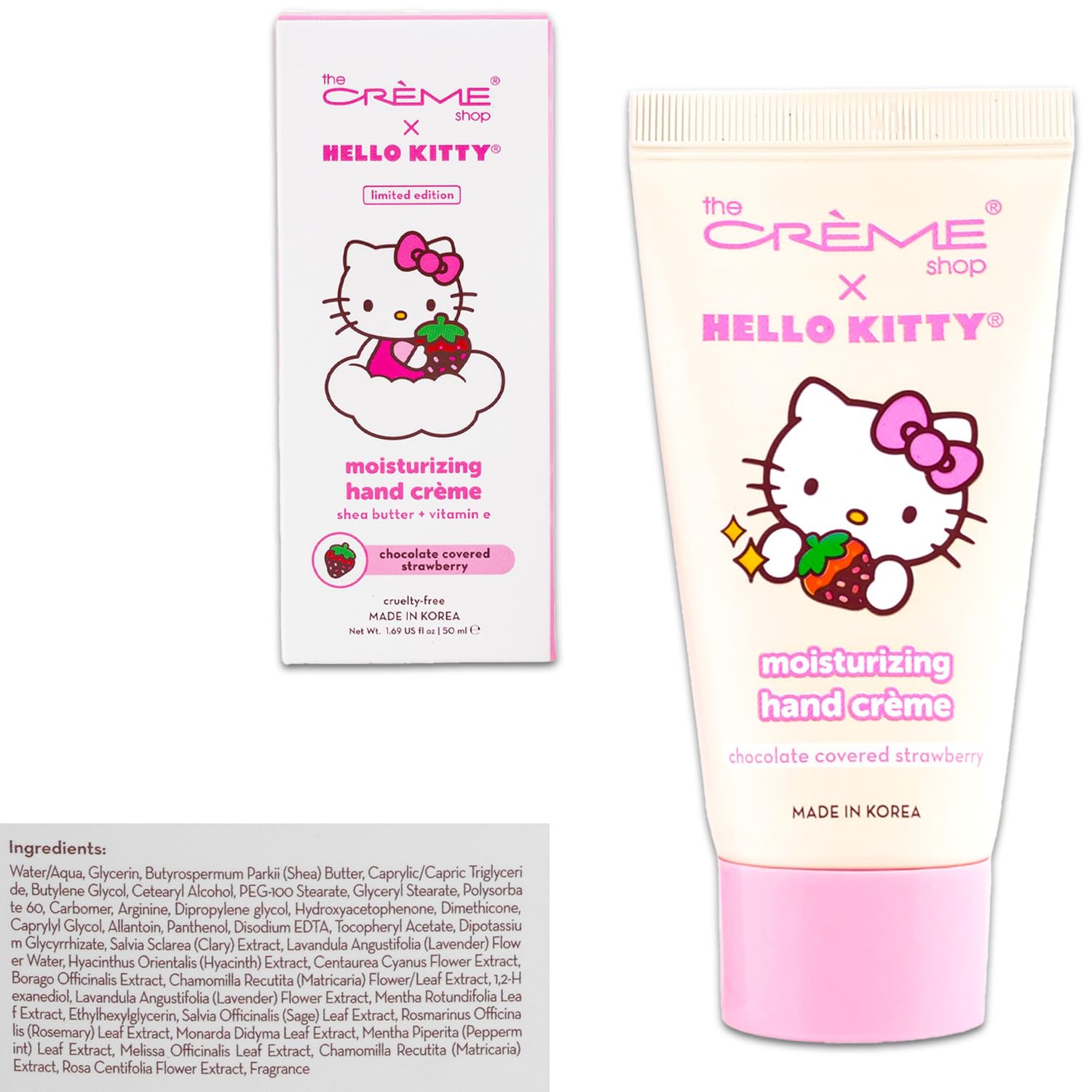 Amazon.com: The Creme Shop x Hello Kitty and Friends Hand Lotion