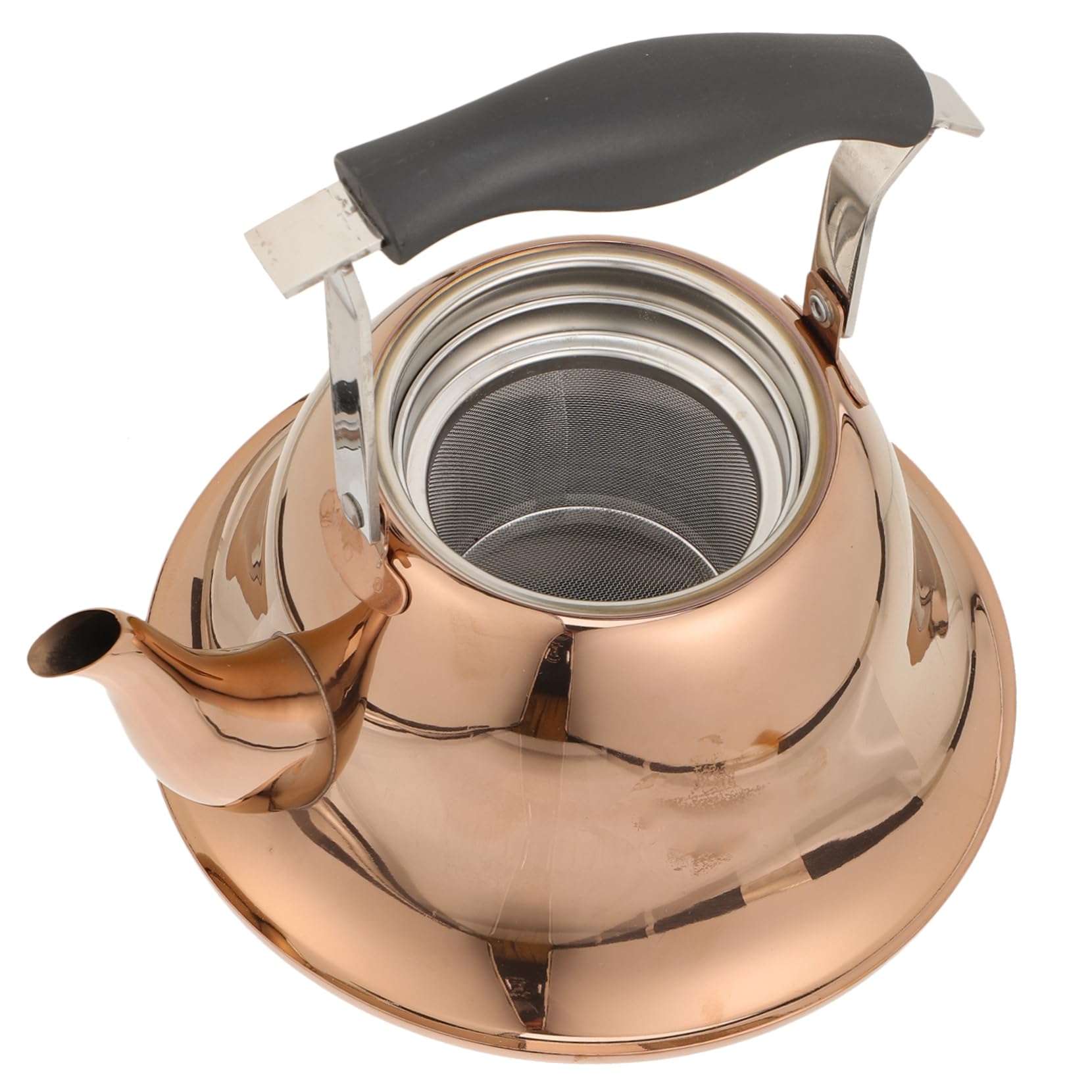Teiera con fischio Bollitore Teiere Bottiglia d'acqua in acciaio inossidabile Fornello Teiere Teteras para Hervir Caffettiera con fischio in acciaio inossidabile Pentola d'acqua per uso domestico M