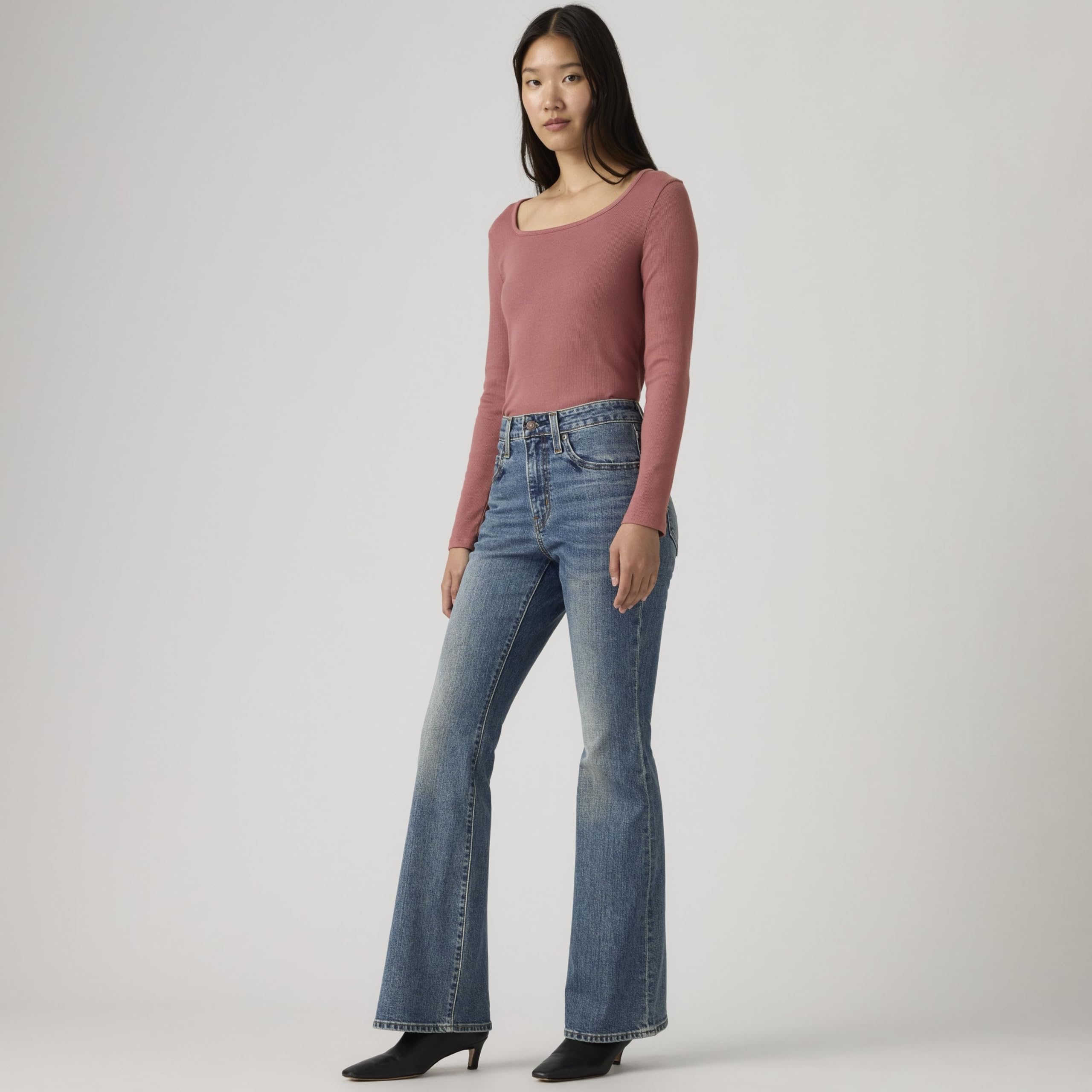 Levi's 726 High Rise Flare Jeans Femme
