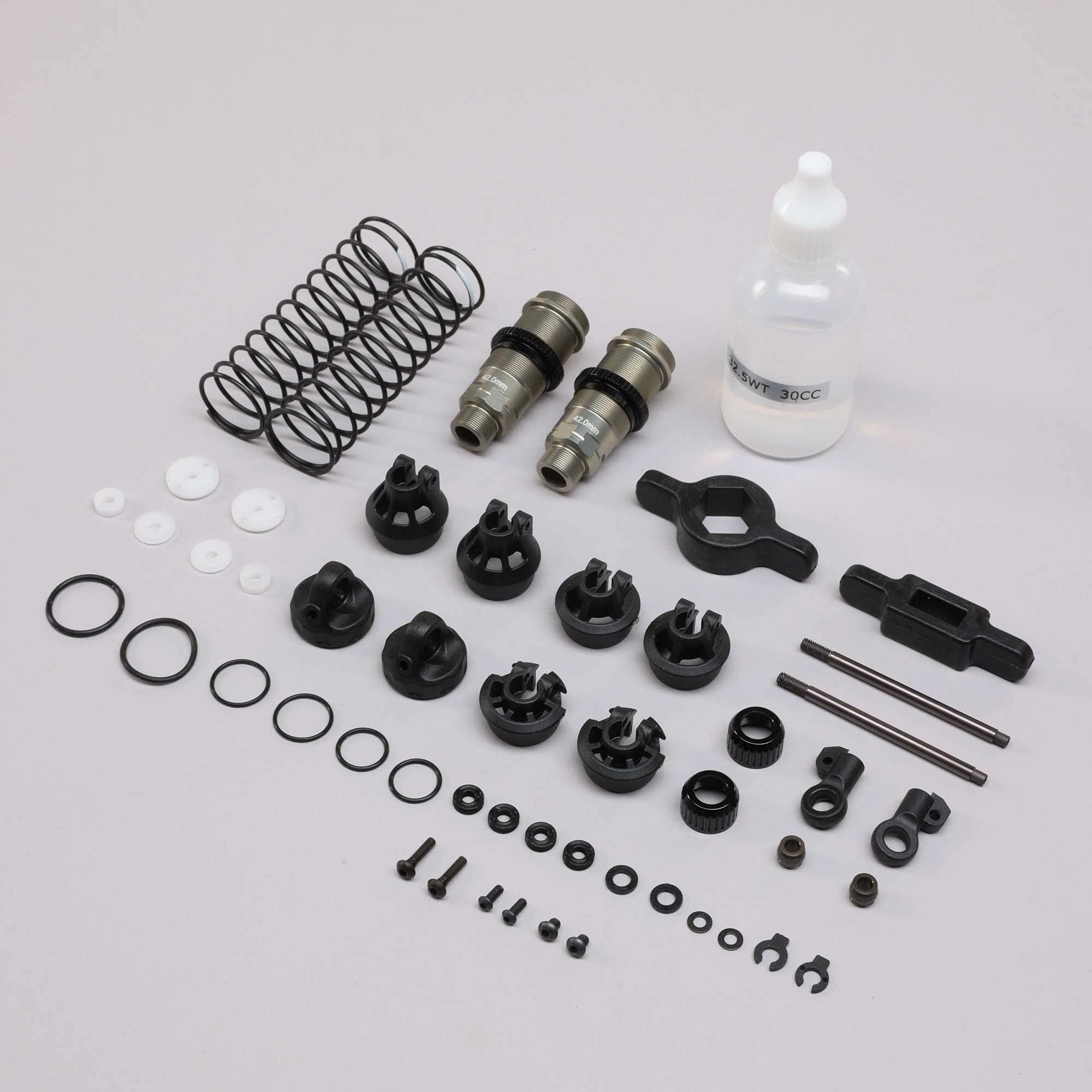 Team Losi Racing 42mm Shock Set G3 3mm TiCN 2 TLR233064 Electric Car/Truck Option Parts