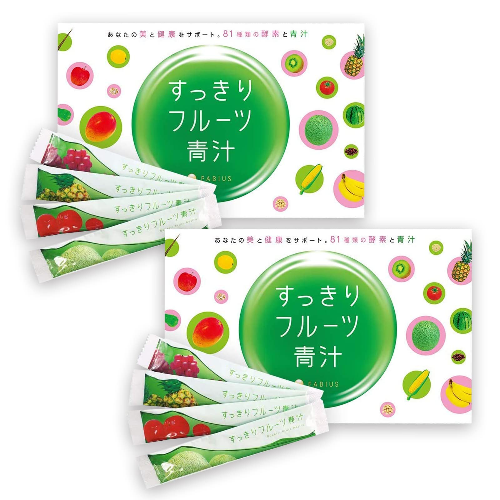 Amazon | すっきりフルーツ青汁 おいしい 青汁 苦くない 乳酸菌 酵素  