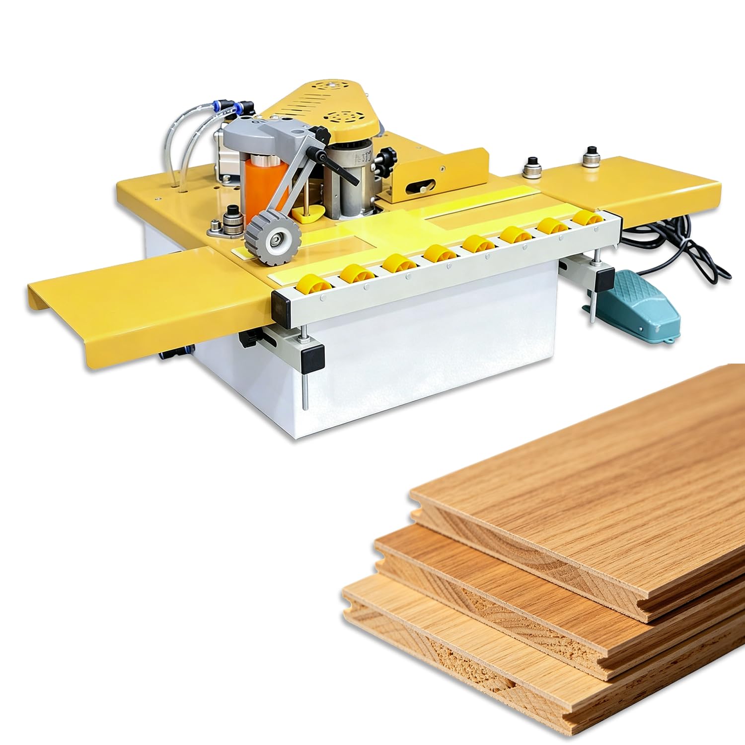 WTRYRN Tabletop Household Edge Sealer, Variable Feed Speed 110V