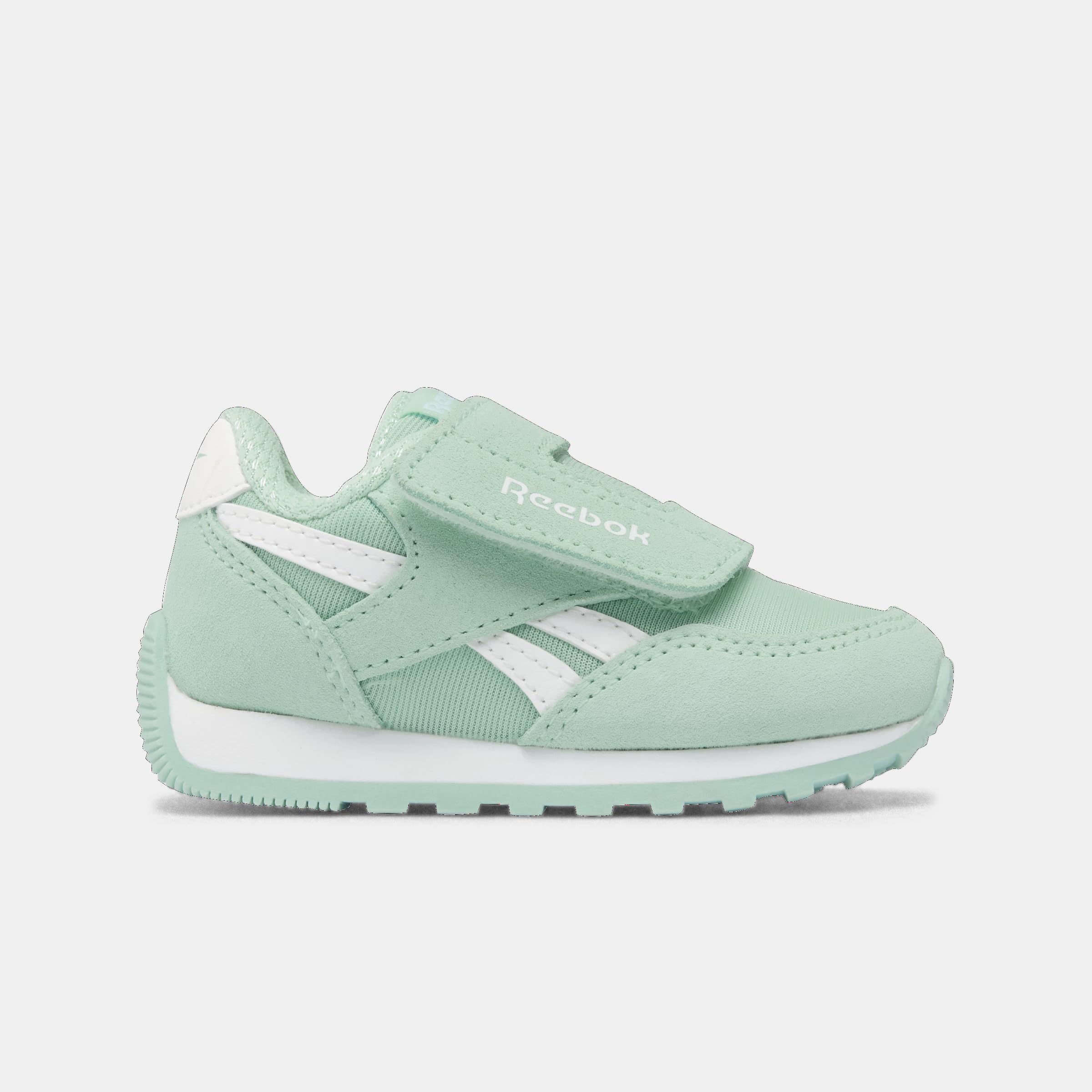 Reebok Glide Low Hook & Loop Trainers, Glitter Aqua/Glitter Aqua/White, 26.5 EU / 8.5 UK, Glitchaqua Glitchaqua White, 26.5 EU