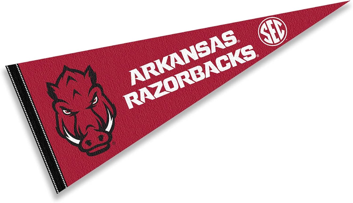 Arkansas Razorbacks SEC Pennant Flag