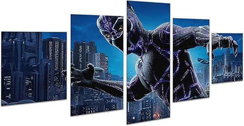 Miniatura 33 de MAVIS PRINT Dead Poool - Decoración de pared Marval de 12 x 16 pulgadas, impresión HD y marco de madera, decoración moderna de pared para Annt