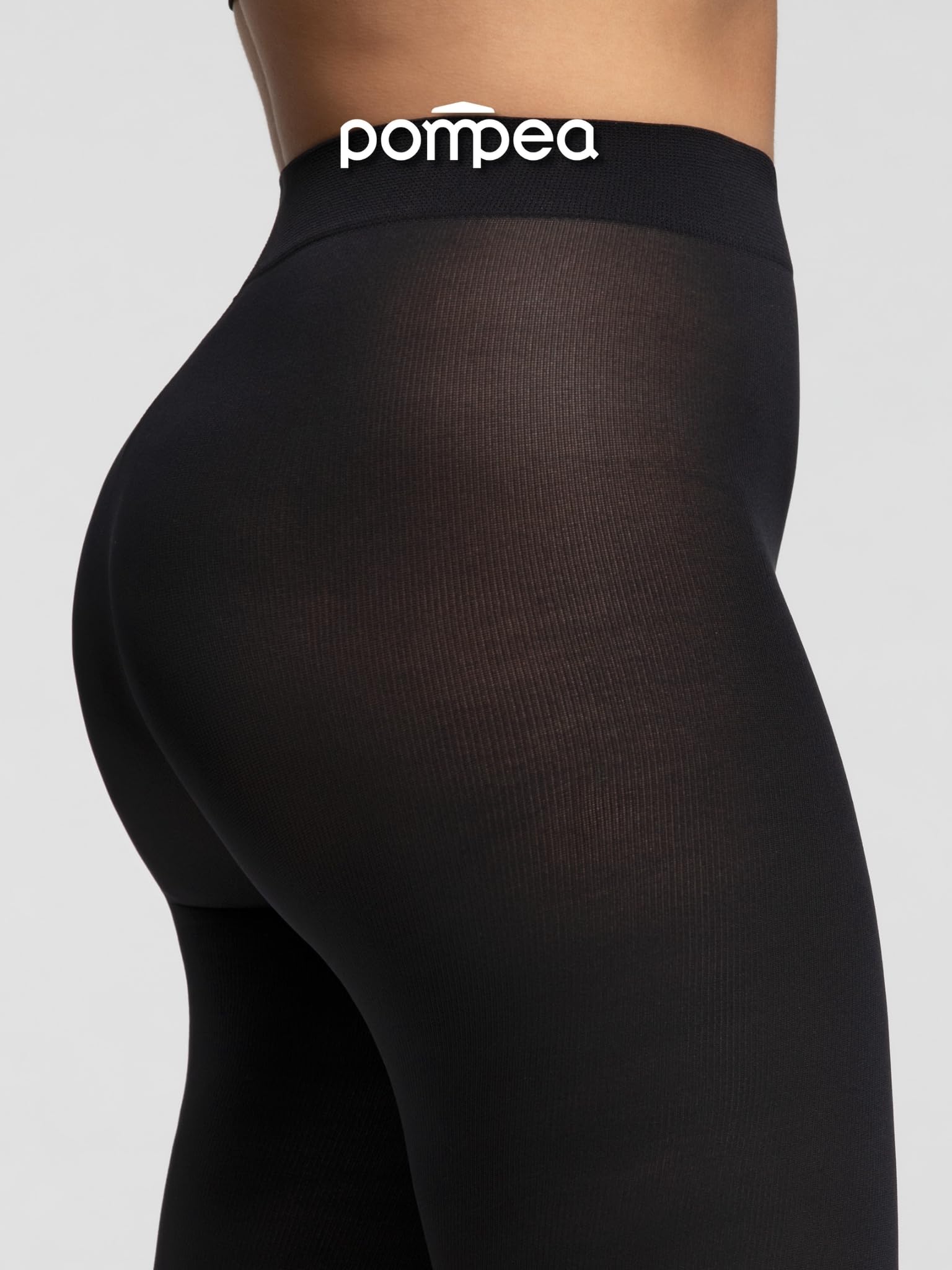 POMPEA Collant Donna 70 Denari Comfort Size, Collant Coprenti Opachi con Compressione Leggera