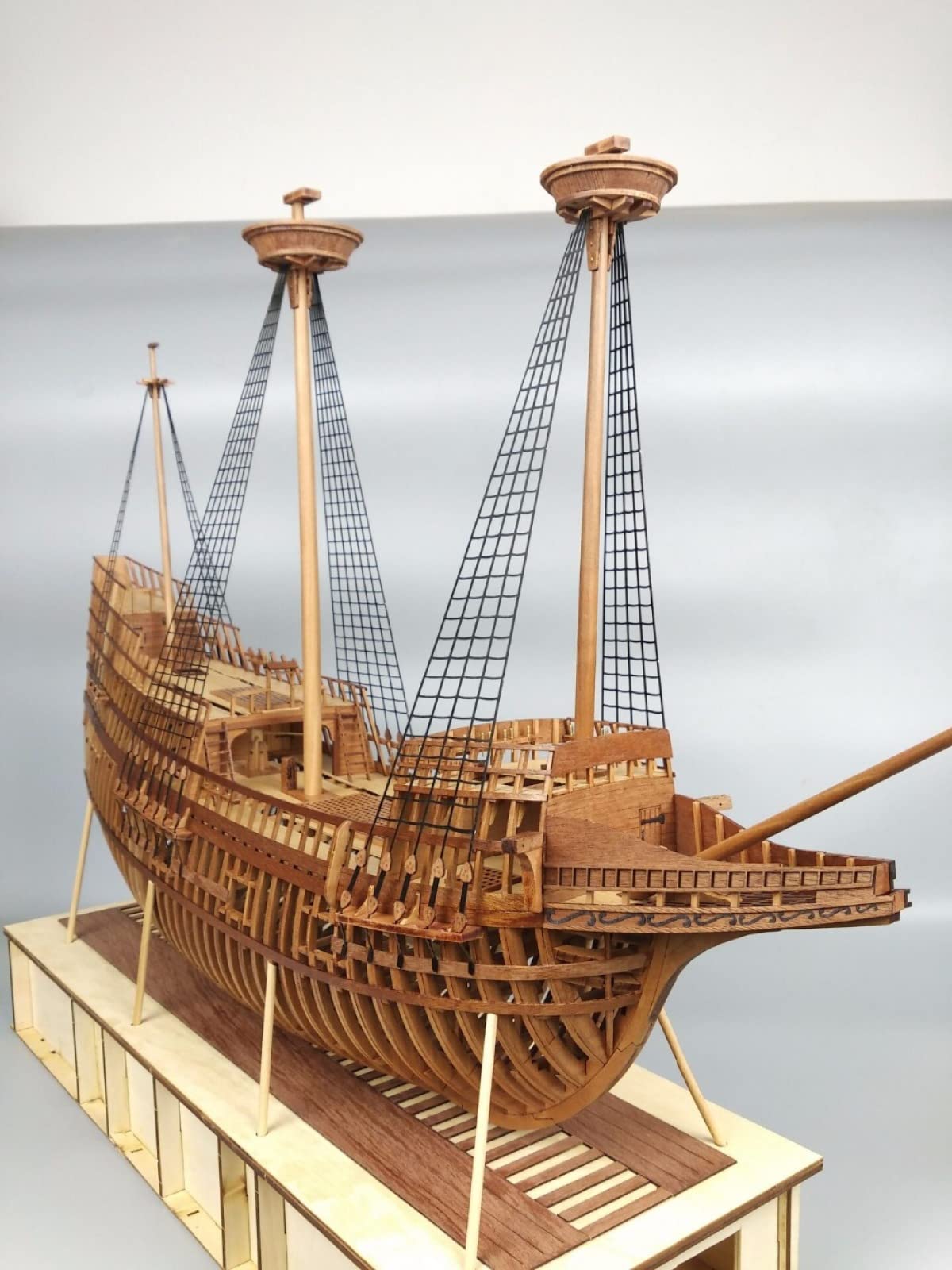 SIourso Bootsschiff Modellbausatz Schiffsmodellbausätze 1/48 Maßstab Mayflower Full Rib Holz Schiffsbausatz