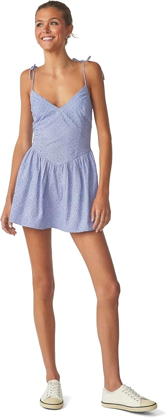 florence by mills Womens Eyelette Dress with Princess Seams