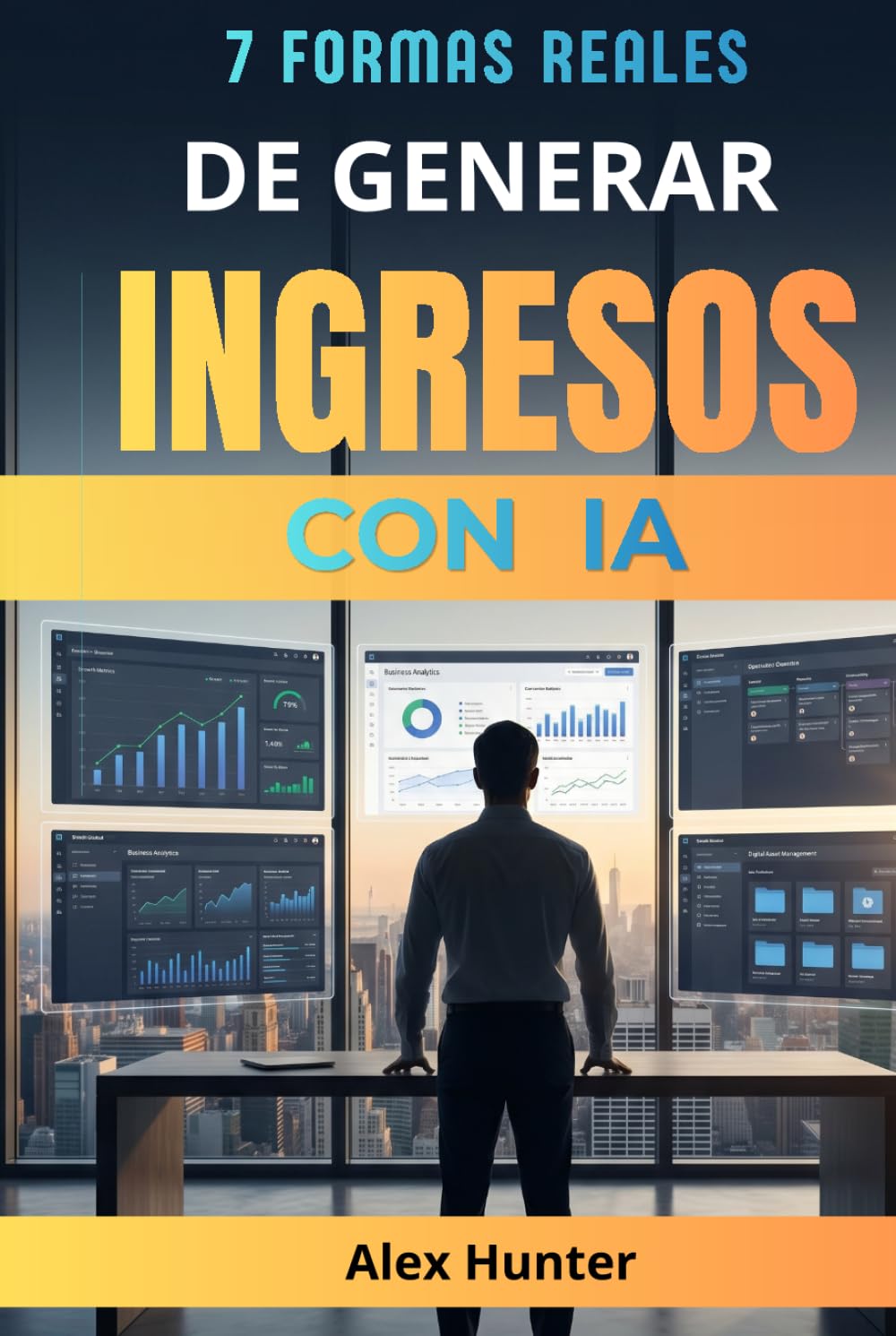 7 Formas Reales de Generar Ingresos con IA: Guía práctica para crear nuevas fuentes de ingresos utilizando inteligencia artificial, incluso si ... experiencia técnica (IA para Emprendedores)