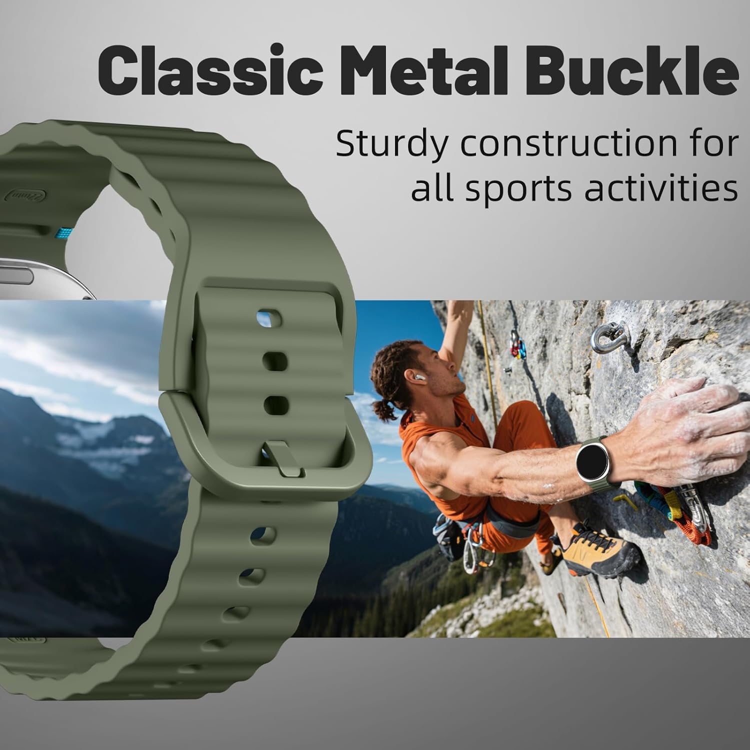 Dirrelo 6 Pack Sport Bands Compatible for Samsung Galaxy Watch 8 Band 40mm 44mm/ Galaxy Watch 8 Classic Bands 46mm (2025), No Gap Soft Silicone Replacement Strap for Galaxy Watch 8 Men Women - Image 4