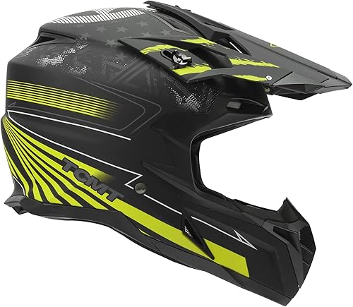 Miniatura 4 de XFMT DOT - Cascos de motocross unisex para adultos, casco de cara completa todoterreno ATV Dirt Bike BMX