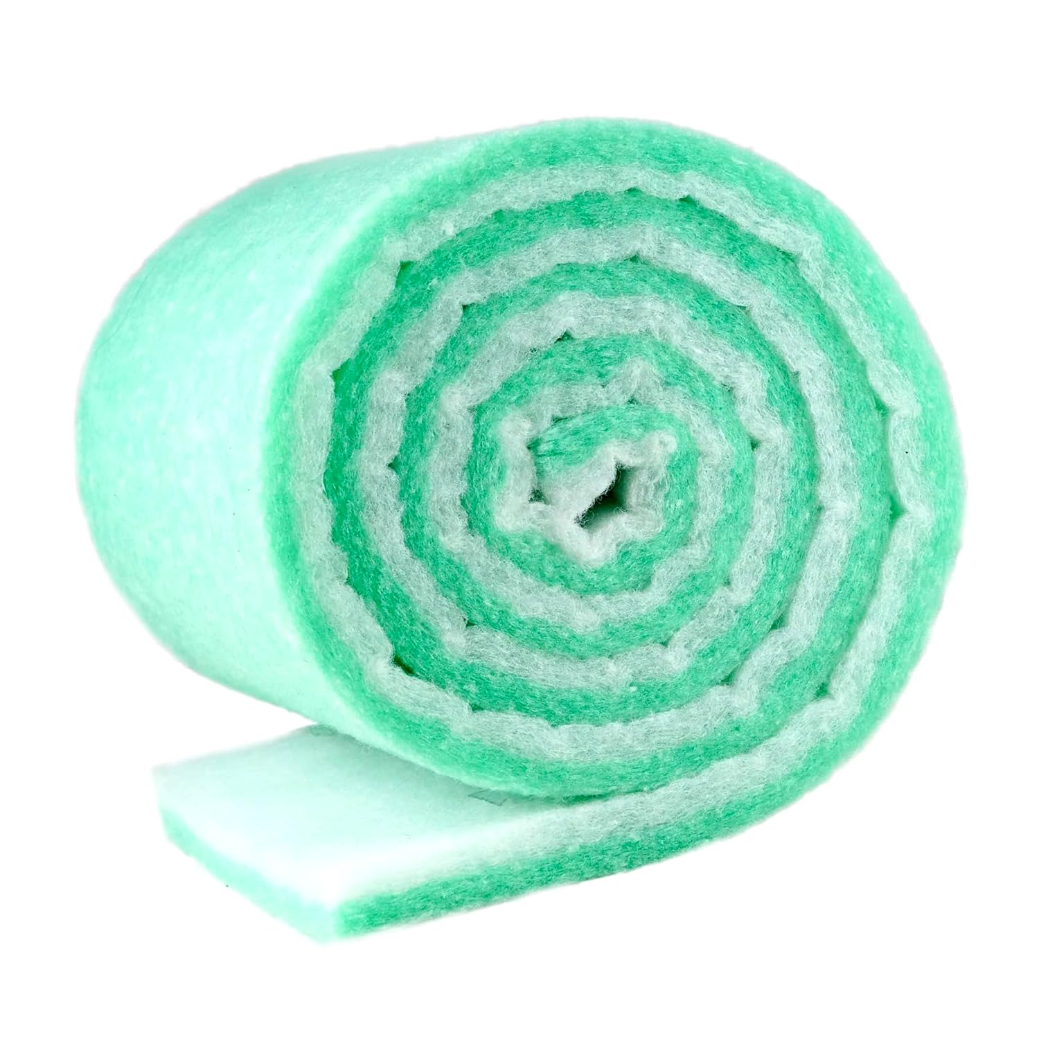 Aquarium Filter Media - Reusable Filter Floss for Fish & Turtle Tank Filters | Strong Density, Thick 12” x 72” x 0.75”-1” | Cut-to-Fit Pond Filter Pad